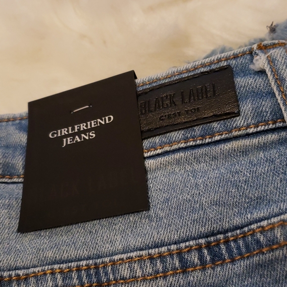 NWT Black Label High Rise Flared Inset Jeans - Picture 5 of 12